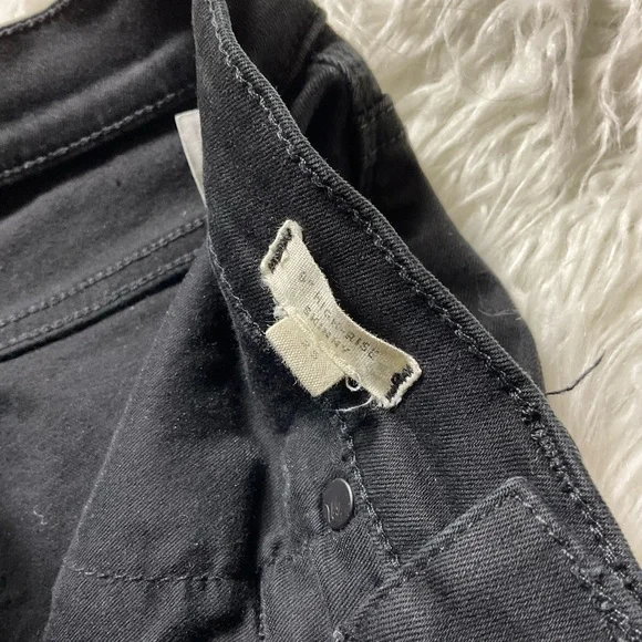 Madewell 9" High-Rise‎ Skinny Jeans in ISKO Stay Black - Picture 4 of 6